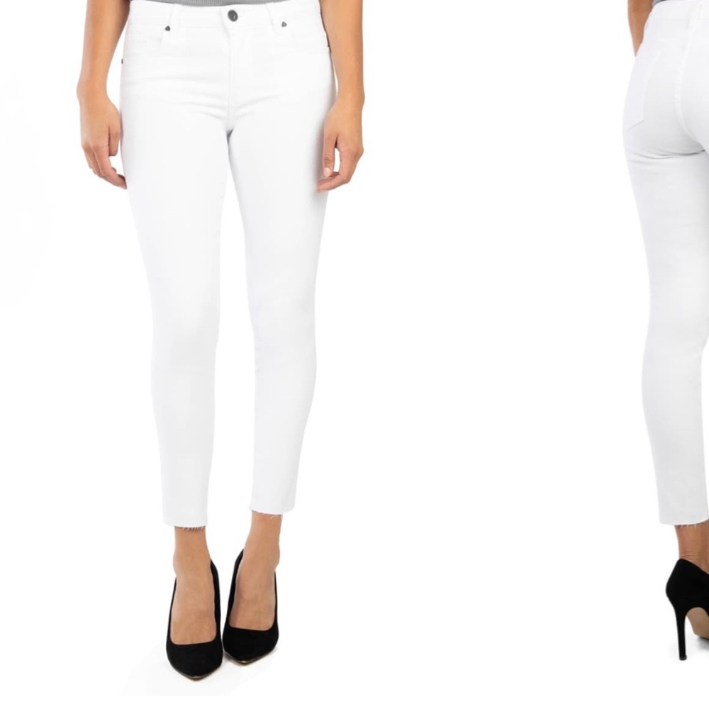 Kut from the Kloth Donna Ankle Skinny - white